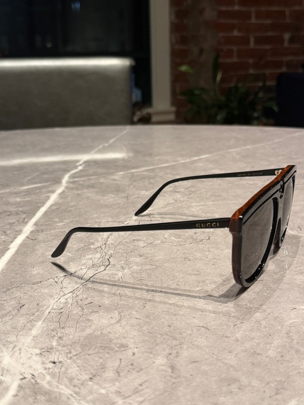 Gucci 00732S Aviator Sunglasses - Picture 2 of 5